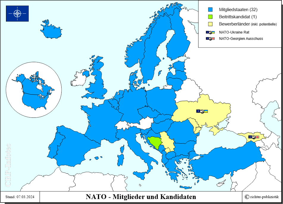 Die NATO auf einen Blick – Politik und Zeitgeschichte