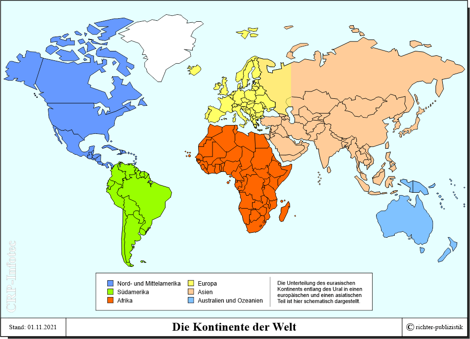 Basisdaten der kontinente politik und zeitgeschichte